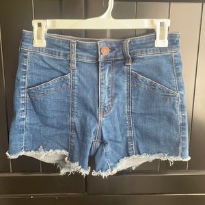 COPY - Midi-Rise Denim Short